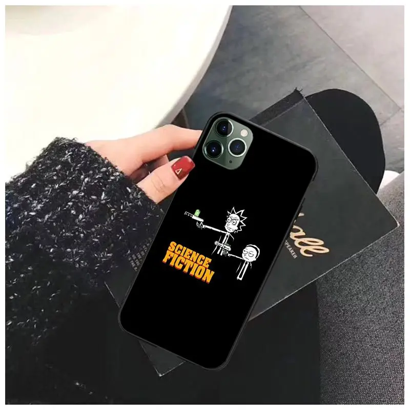 11pro MAX Rick y Morty TPU мягкий чехол для мобильного телефона Apple iPhone 8 7 6 6S Plus X XS 5 5S SE XR