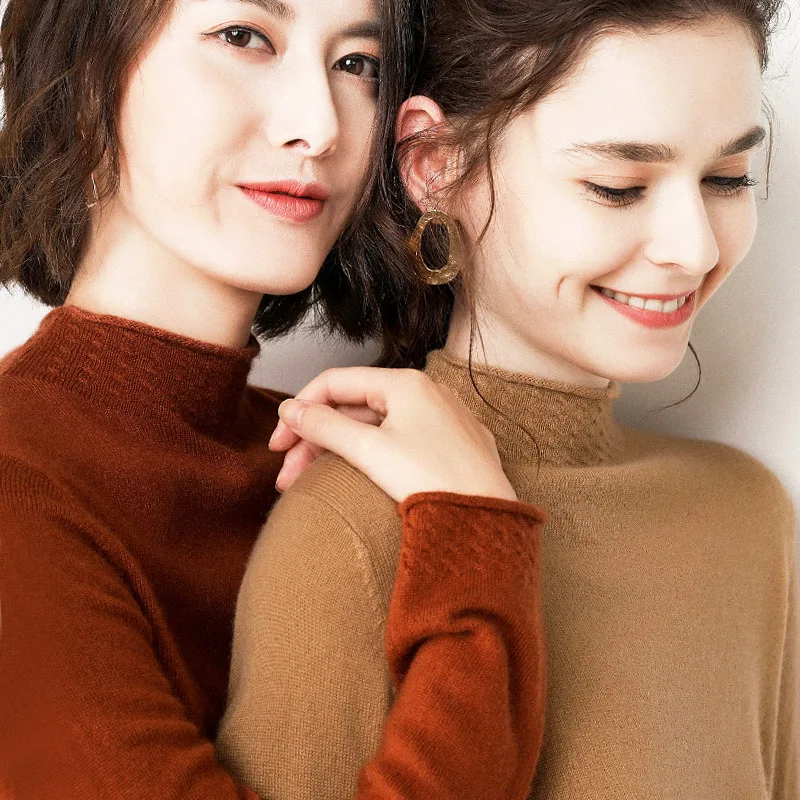 Женский вязаный джемпер базовый однотонный пуловер весна-осень AB017 2019 | Женская