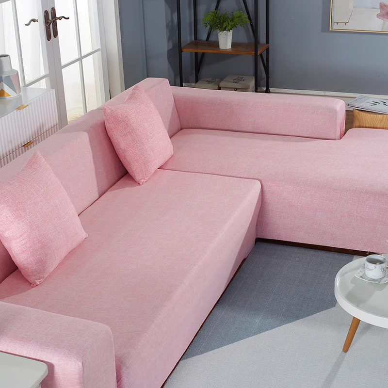 

Эластичный универсальный чехол для дивана, тканевый вязаный угловой чехол для дивана с защитой от царапин кошек, дышащий чехол для дивана, д...