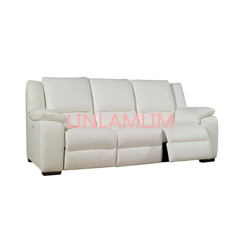 

cow genuine/real leather sofa set диван living room sofa sectional/corner sofa home furniture couch recliner 2+3 seater recliner