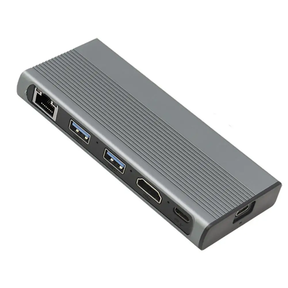 

USB-C 3,1 концентратор USB док-станция для RJ45 адаптер с M.2 NVME/NGFF жесткий диск для подключения жесткого диска подходит для SSD корпуса шасси