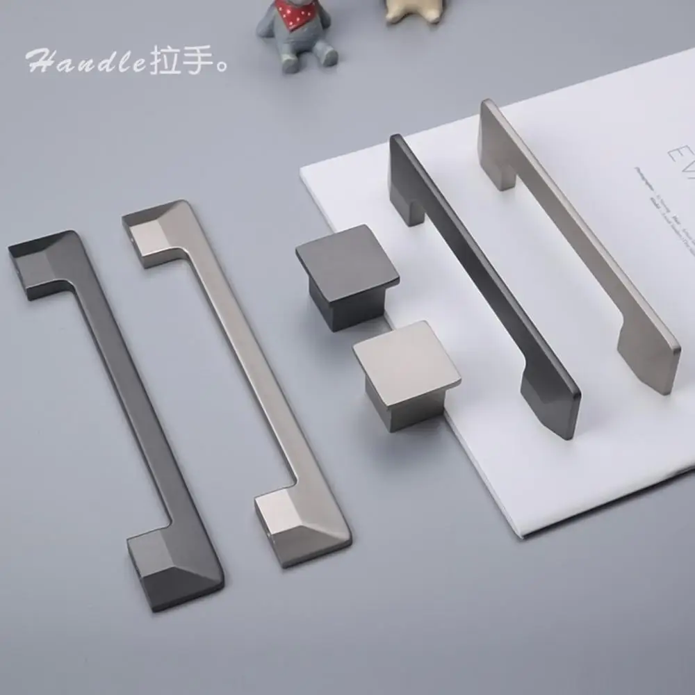 Современный простой свет роскошная ручка шкаф дверная скандинавский