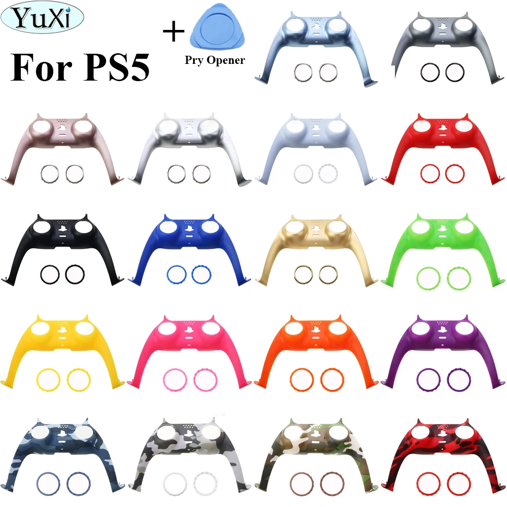 Чехол для контроллера YuXi PS5 Сменный переднего и среднего геймпада декоративная