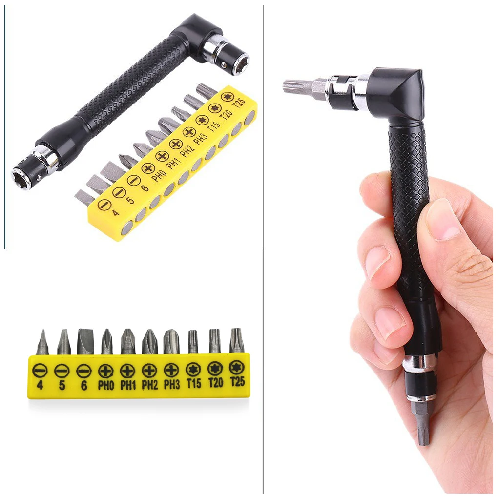 

Socket Wrench Handle Double Head Anti-slip Screw Driver Bits Holder Extension Rod Reusable Ratcheting Box Spanner Tools