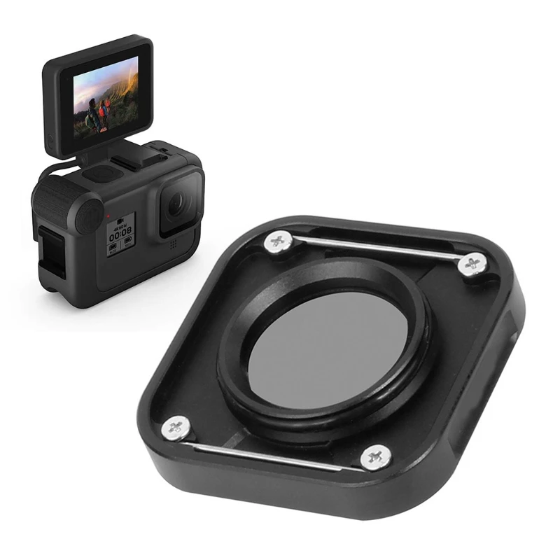 Износостойкая сменная Защитная линза (HERO9 Black) -оправа из алюминиевого сплава 40JB |