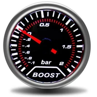 manometro turbo boost gauge bar 2 52mm smoke lens boost controller gauge 12 bar auto car gauges meter racing tacometro