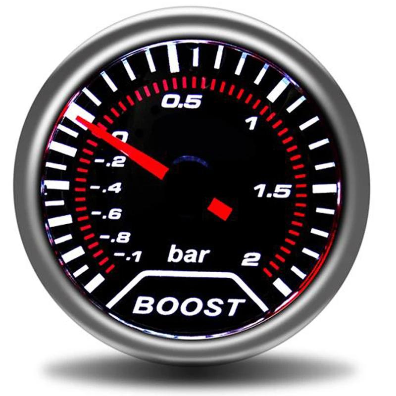 Manometro turbo Boost Bar 2 &quot52 мм контроллер усиления дыма для объектива 1 ~ бар
