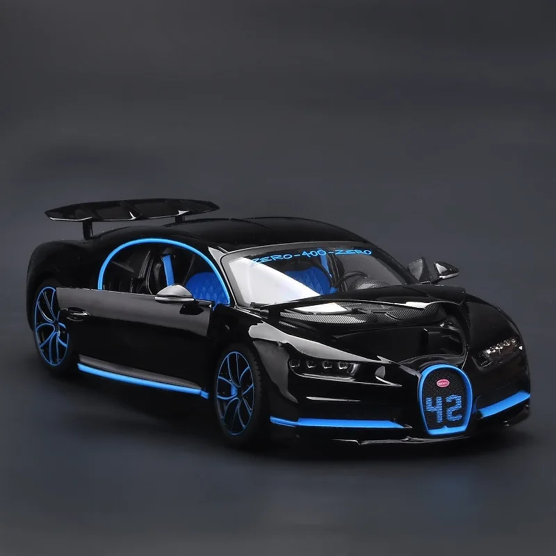 

1:18 Bburago Divo 42 seconds record-breaking simulation alloy car model