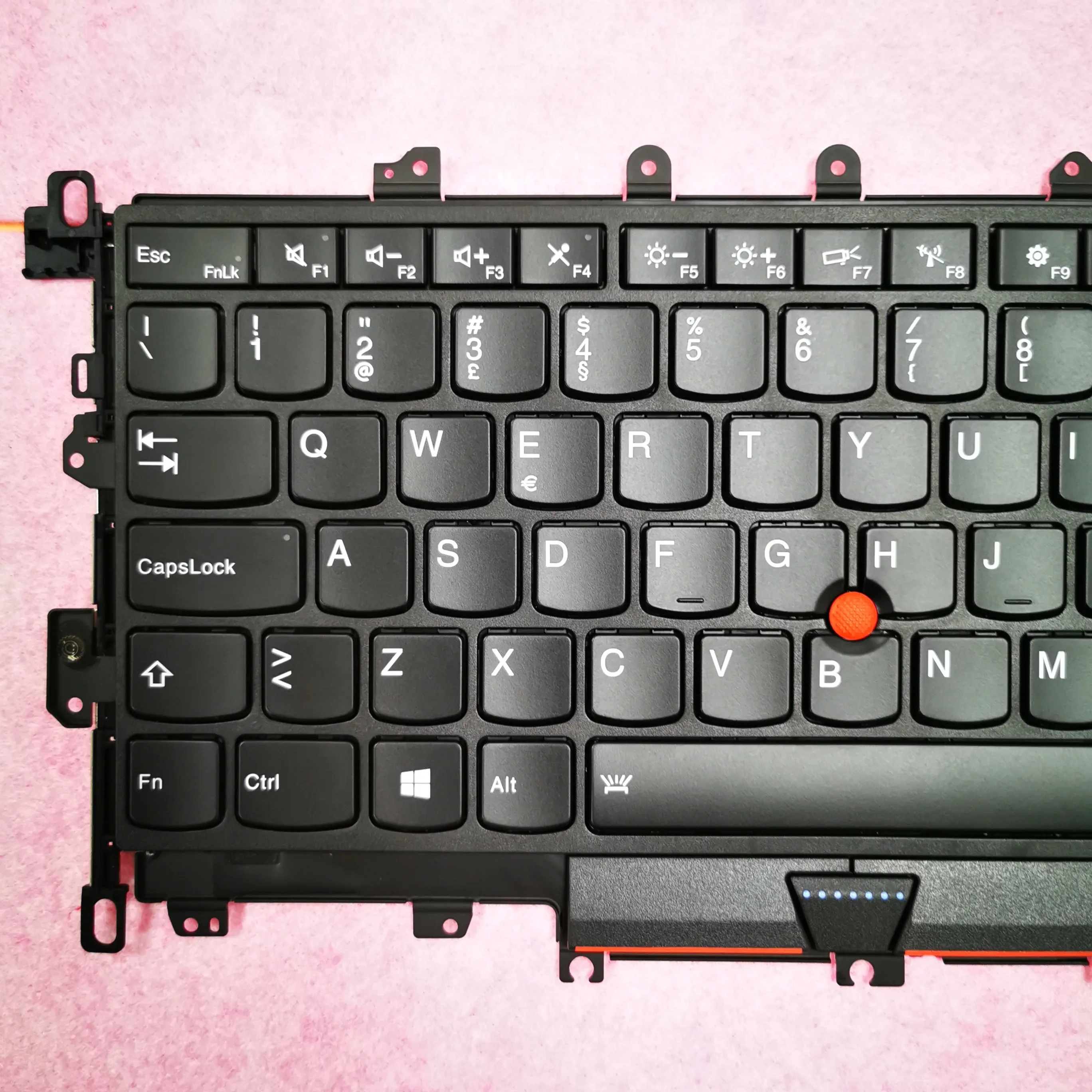 Оригинальная клавиатура PO для LENOVO THINKPAD X1 YOGA 1-го поколения 2 в 1 ноутбука с