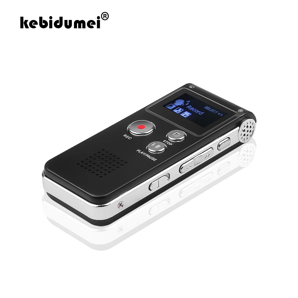 Kebidumei 8 Гб цифровой Аудио Диктофон мини USB флэш ручка записывающее устройство 650Hr 3D