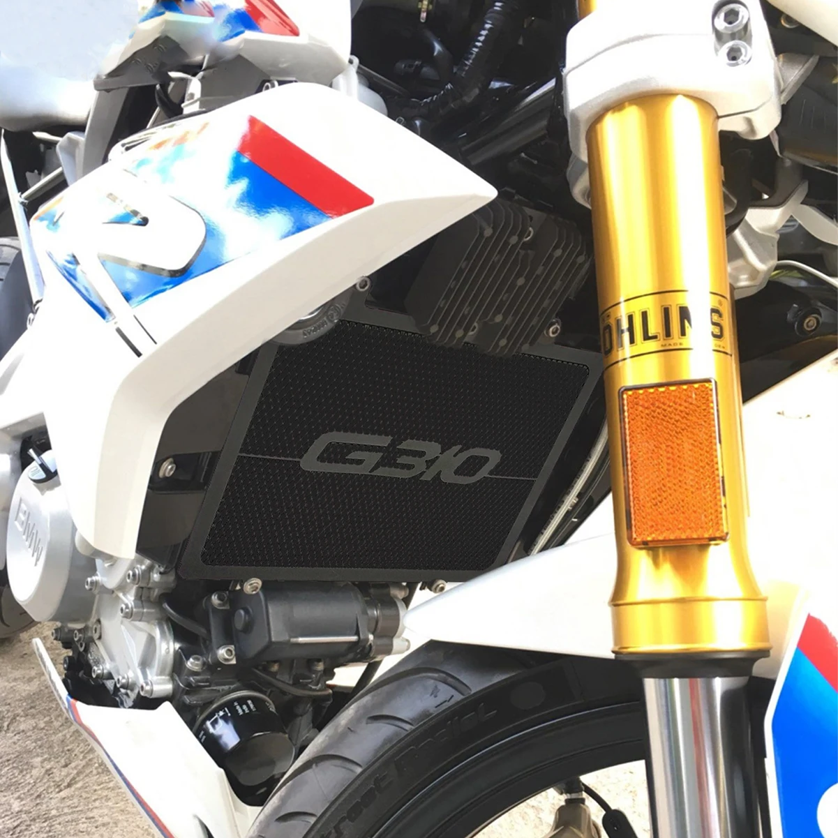 Защитная решетка радиатора из нержавеющей стали для мотоцикла и велосипеда BMW G310R