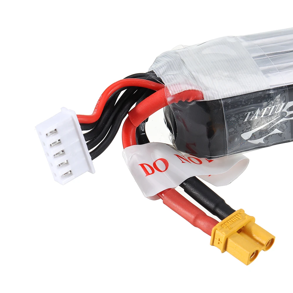 4PCS TATTU FPV 14.8V 450mAh 45C 4S1P Lipo Battery XT60U-F XT60 Plug for iFlight CineBee Cine Whoop BetaFPV Racing Drone | Игрушки и