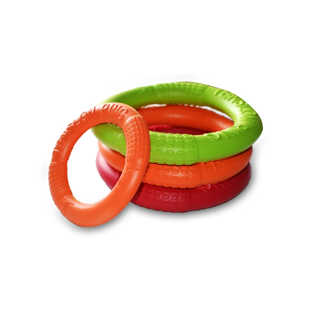 

Pet Flying Discs Toys Dog Training Ring Puller Resistant Bite Floating Toy Puppy Outdoor Interactive Game Playing Pet Supplies