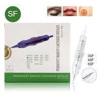 bmx 10pcs cartridge tattoo makeup 3sf4sf5sf cartridge needles tattoo needle for needles tips for eyebrow lip