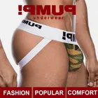 Мужские трусы стринги из дышащего хлопка, черные однотонные стринги, джоки, сексуальное нижнее белье для мужчин, гей-трусы