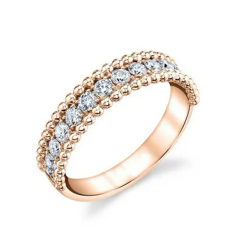 

Size 6-10 Gorgeous White Women for Rings Cut Round Ring