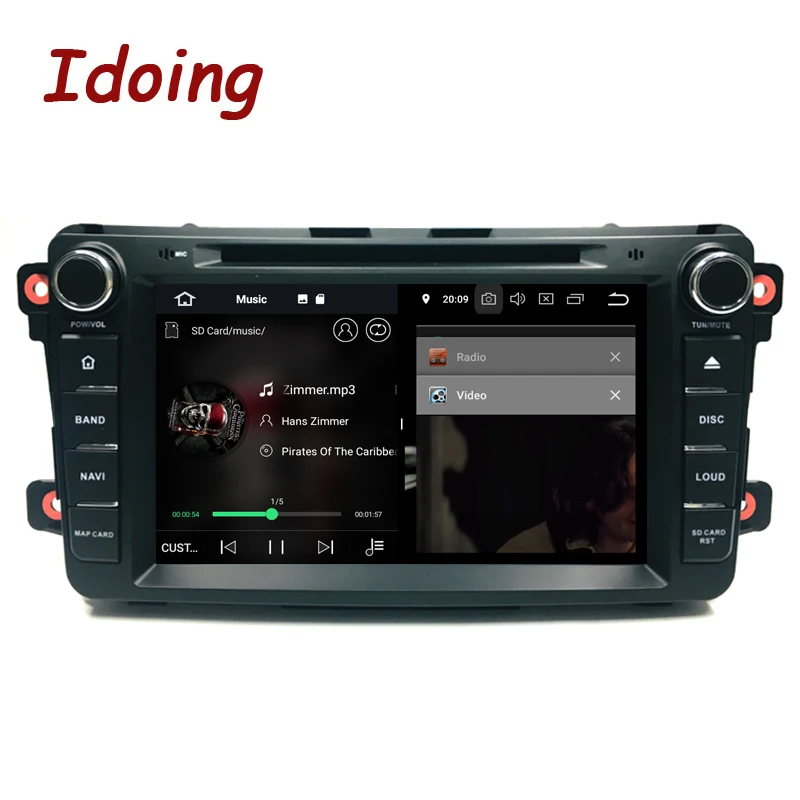 Idoing 8 &quot2Din Радио Android для Mazda CX9 2007-2015 Автомобильная Мультимедийная система DVD