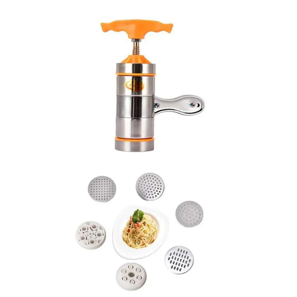 Ручная машина для приготовления макаронных изделий пресс из нержавеющей стали |