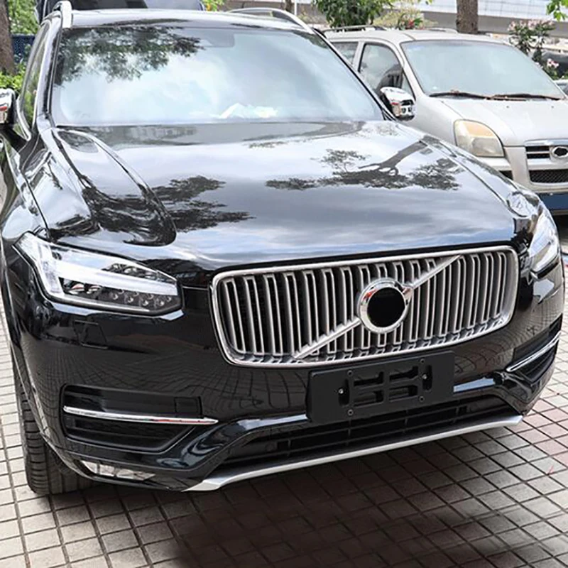 ABS Матовый автомобильный передний бампер решетка молдинг крышка отделка Гонки