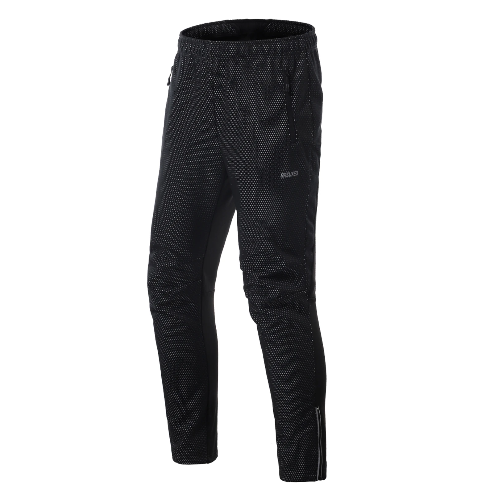 

Cycling Windproof Men Pants Winter Thermal Fleece Mountain Bike Running Riding Hiking Workout Active Pants