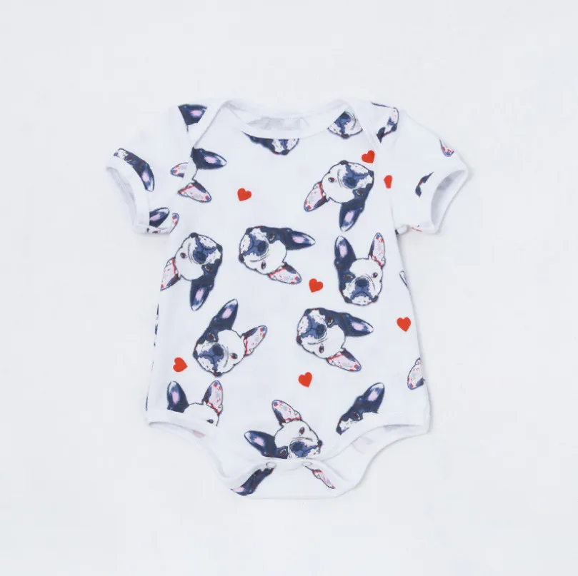 Модные боди для девочек на 1-й день рождения хлопковые комбинезоны унисекс с