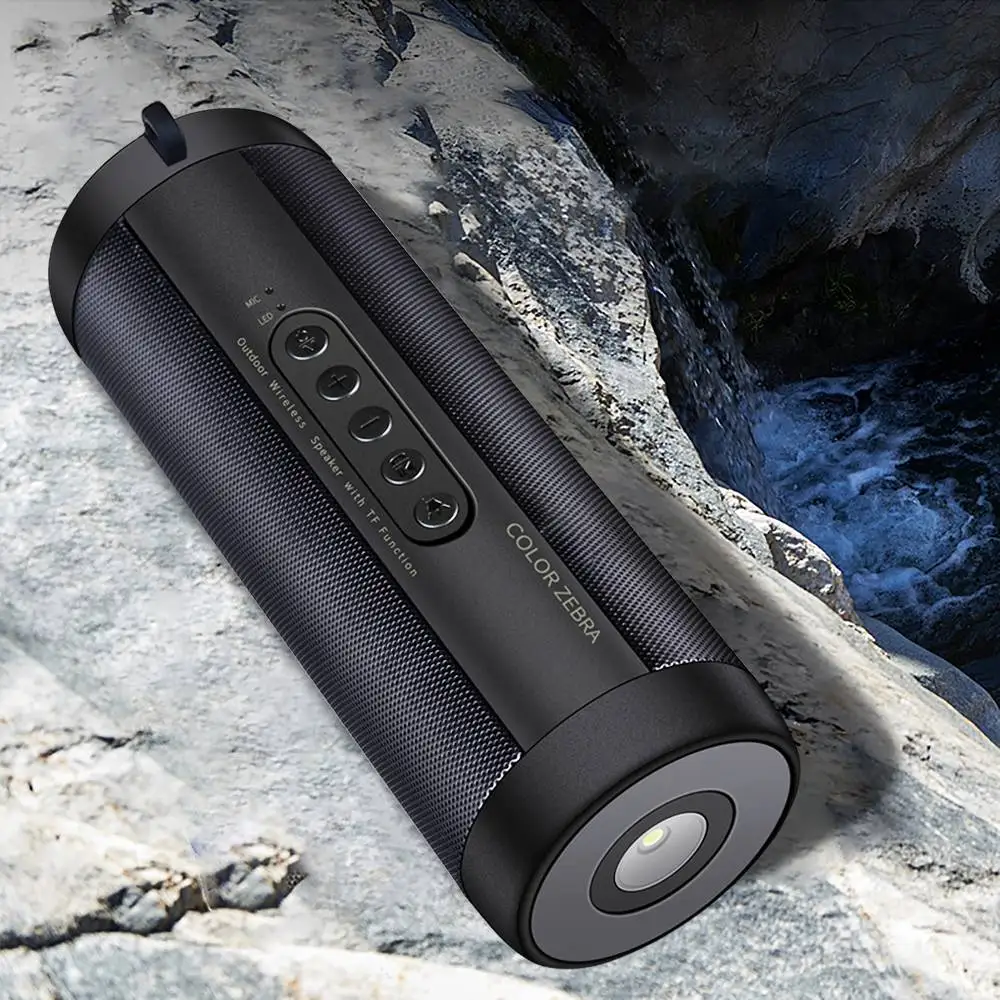 T2 Bluetooth динамик портативный открытый светодиодный беспроводной Колонка громкий динамик Поддержка TF карты FM радио Aux вход HiFi стерео