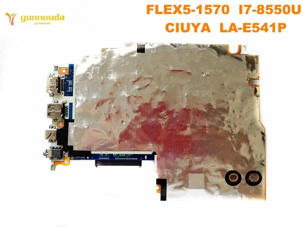 Оригинальный Для Lenovo FLEX 5-1570 Материнская плата ноутбука FLEX5-1570 I7-8550U CIUYA LA-E541P