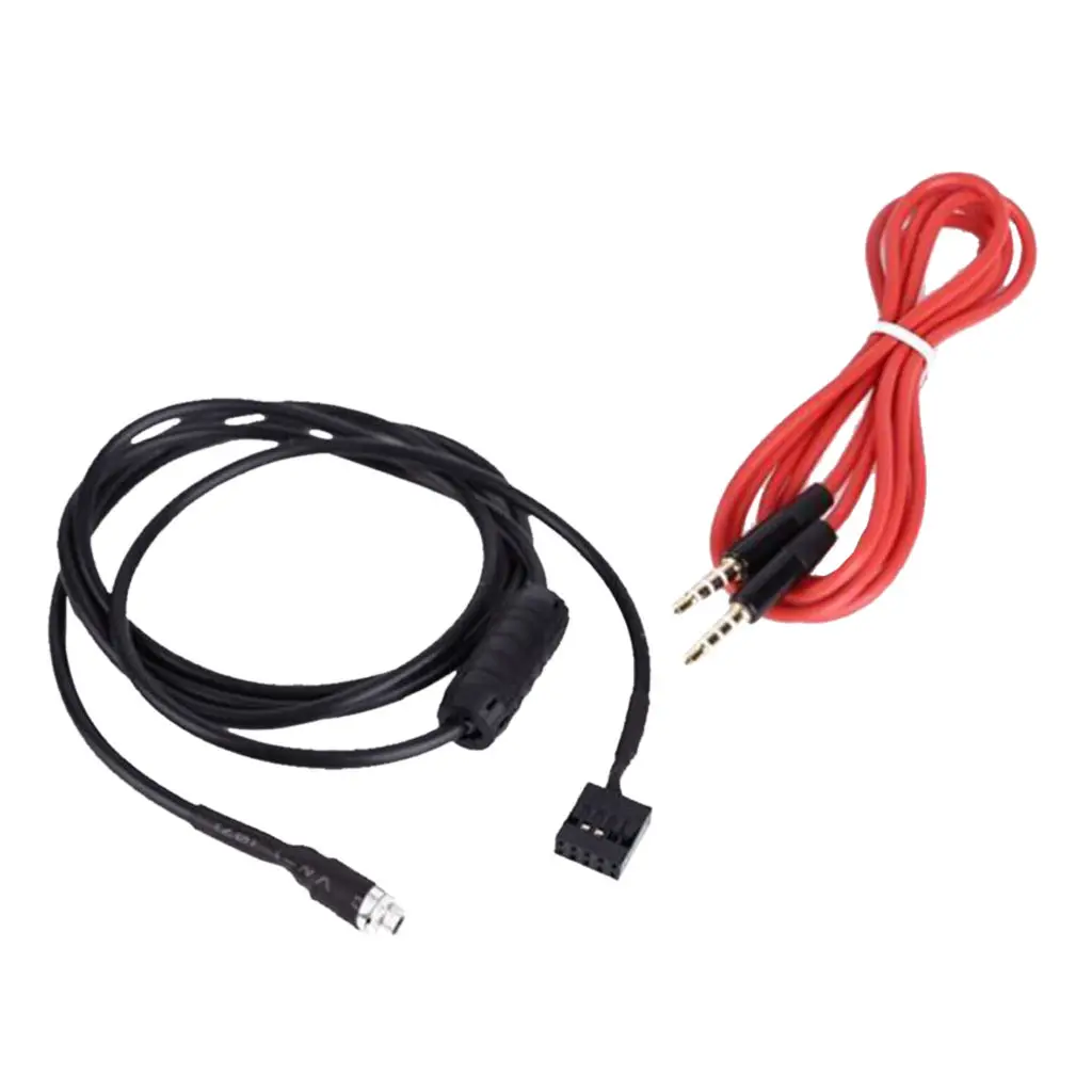 

AUX Input Mode Cable 3.5mm Female Mountable Socket for BMW E46 98-06 Audio Cable for Phone MP3 Player