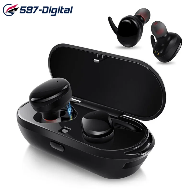 TWS Bluetooth совместимые Беспроводные стереонаушники 5.0 наушники вкладыши с