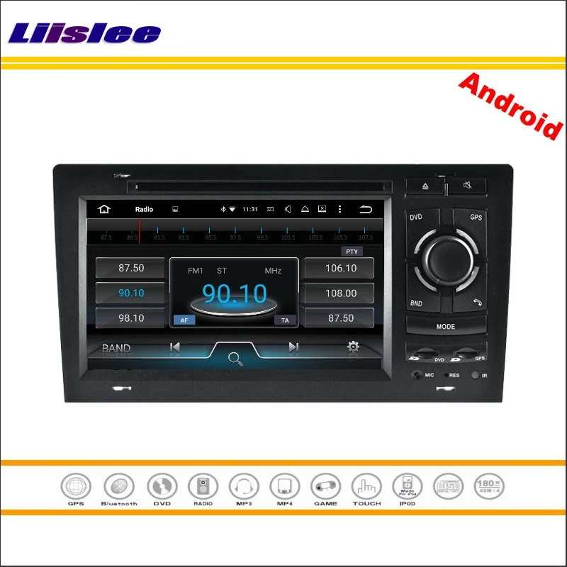 Автомобильный Android мультимедийный для Audi A8/S8 1994 ~ 2001 2002 2003 стерео радио DVD плеер