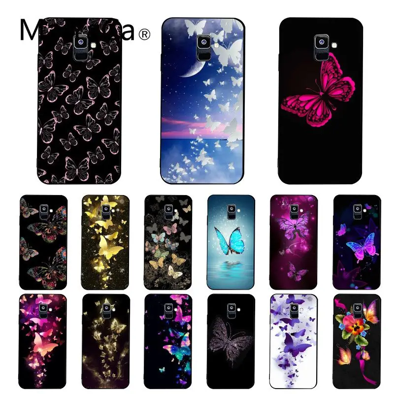 Maiyaca красивый чехол для телефона Samsung Galaxy A7 A50 A70 A40 A20 A30 A8 A6 Plus A9 A71 A51|Бамперы| |