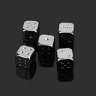 5 шт.компл. 13 мм квадратные точечные металлические игральные кости