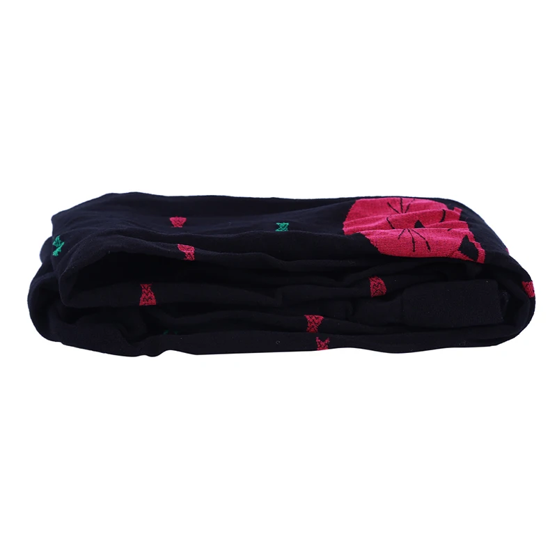 Тонкие бархатные колготки с рисунком рыбки жаккардовые леггинсы безопасные