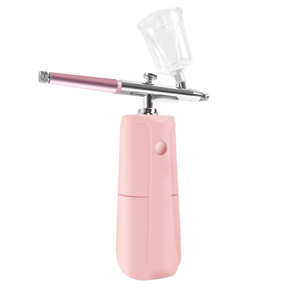 安い 1セット顔噴霧器、電気顔ミスト噴霧器ハンドヘルド水補充噴霧器コンパクトエッセンス水噴霧器