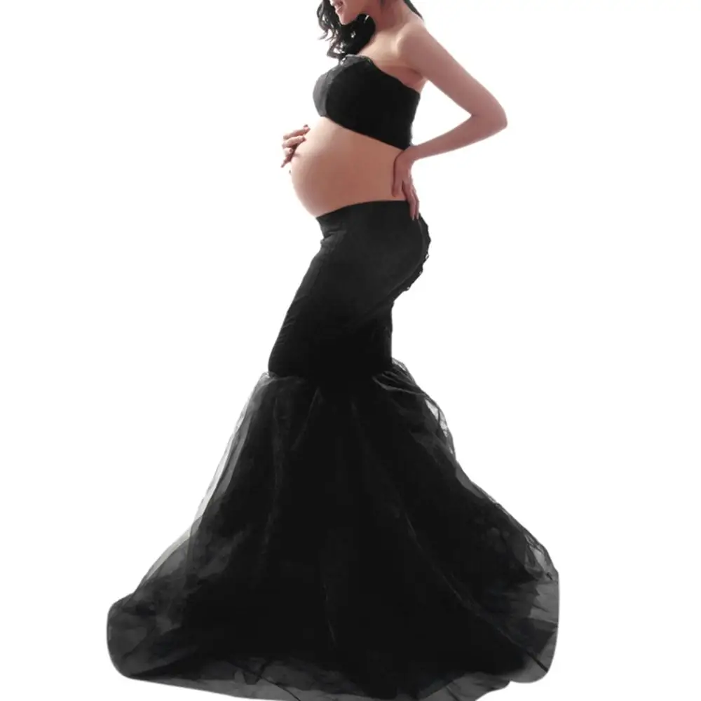 Элегантное платье для беременных реквизит фотосессии Одежда платья одежда