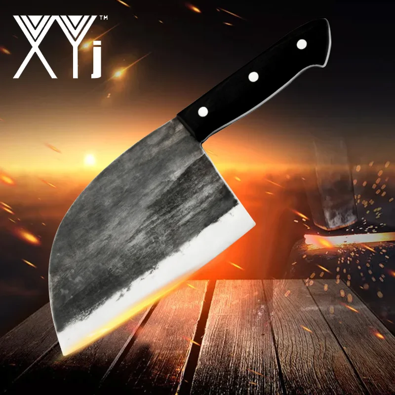 SOWOLL нож шеф повара ручка для филе Tang Убойные столовые приборы резки мяса кованые