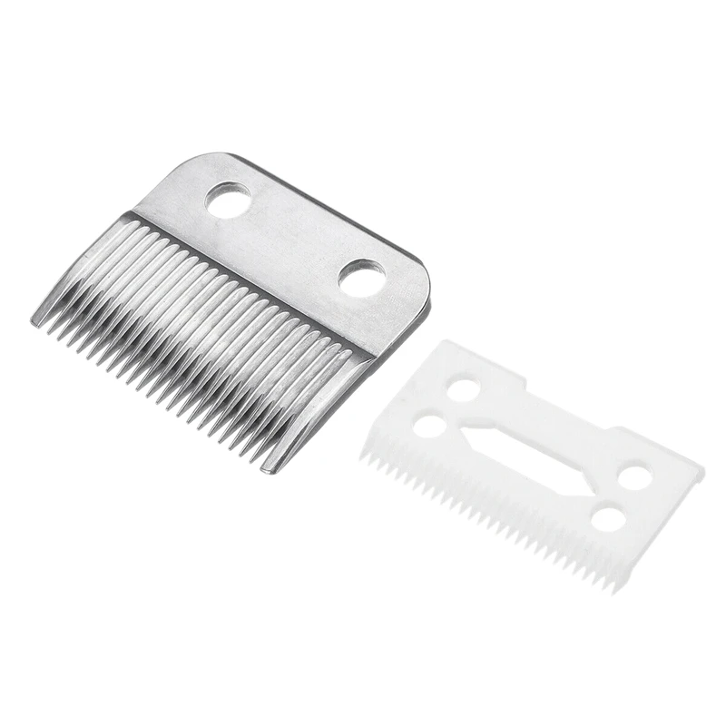 2Pc Hair Beard Replace Ceramic Blade Cutter Metal Bottom for Wahl Shear Clipper | Дом и сад