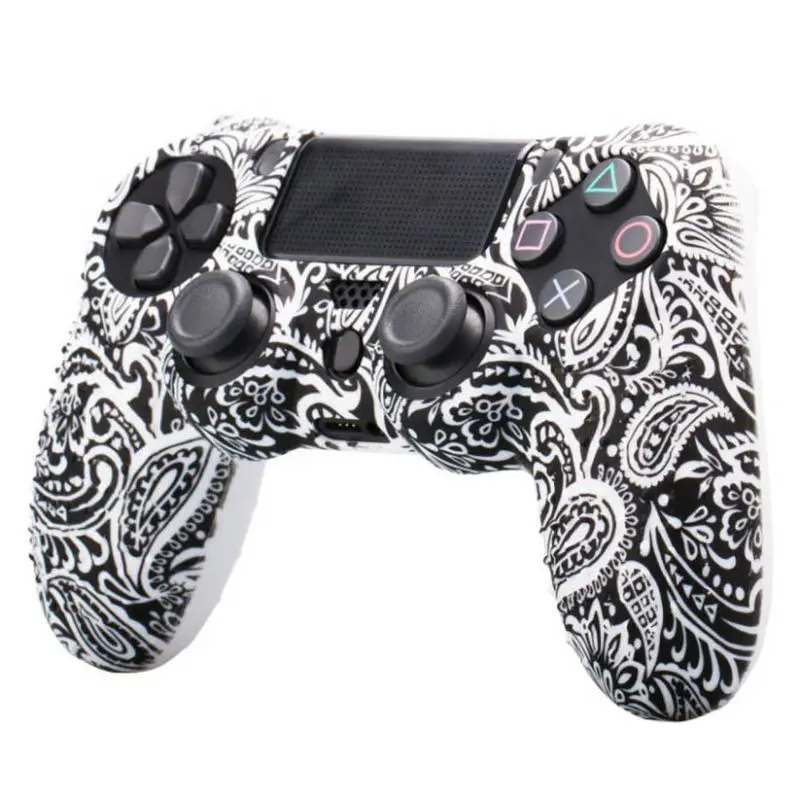 Джойстик Dualshock 4 PS4 силиконовый камуфляжный чехол защитный для Play Station 4|Чехлы| |