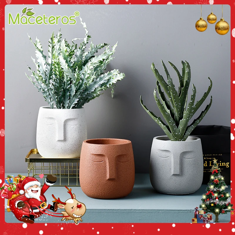 Скандинавский стиль креативный художественный портрет лица человека