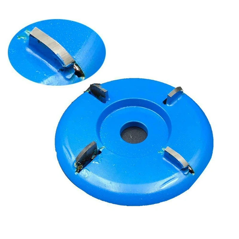 Four-Tooth Arc Woodworking Disc Wooden Carving Milling Cutter for 22mm Angle Grinder | Инструменты