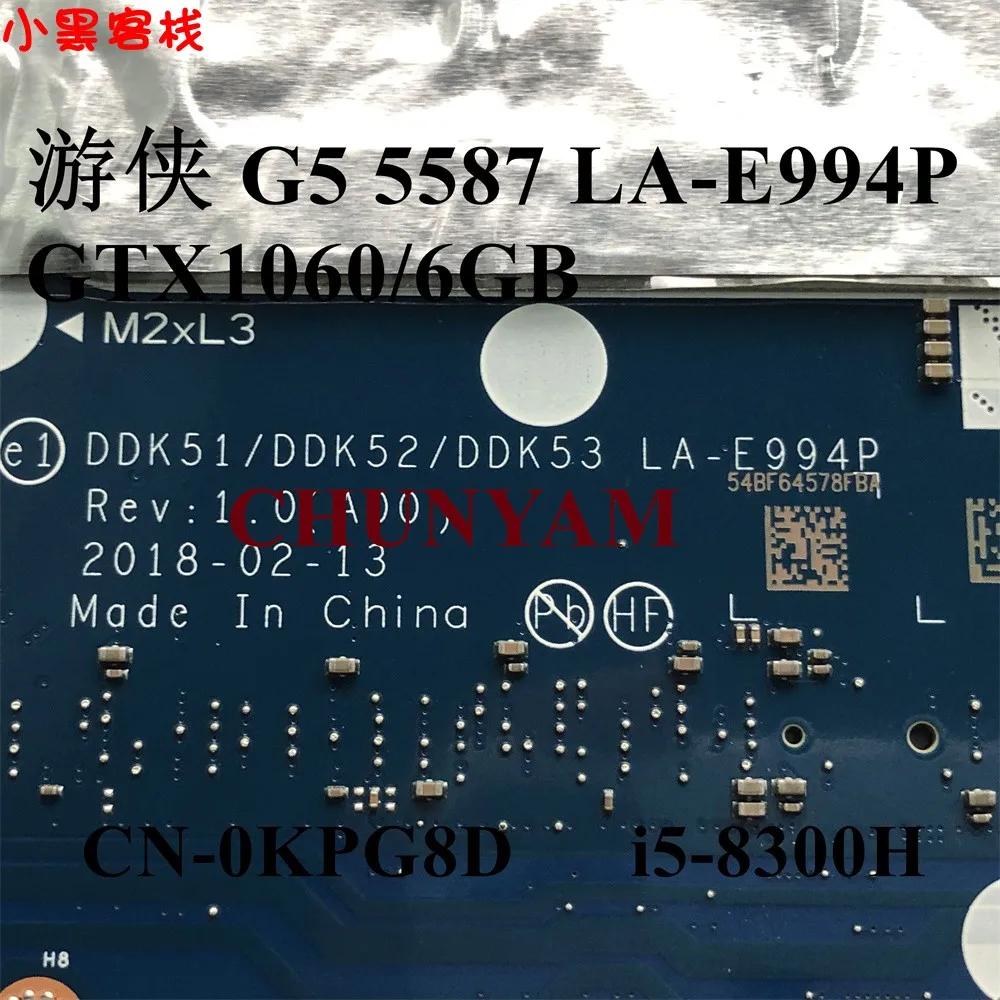 Новая деталь GTX1060 6 ГБ для dell G5 5587 G7 7588 материнская плата |