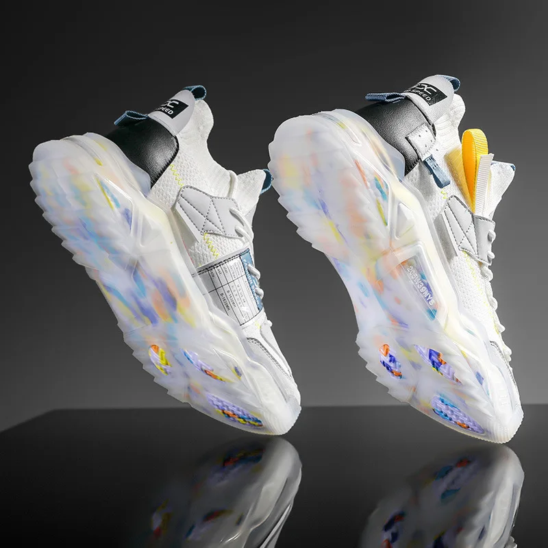 Running Men Sport Sneakers Breathable Comfortable Walking Jogging Outdoor Sports Running Shoes High-quality Luxury Sneakers