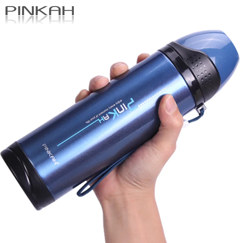 Термос PINKAH из нержавеющей стали с двойными стенками Термокружка для путешествий