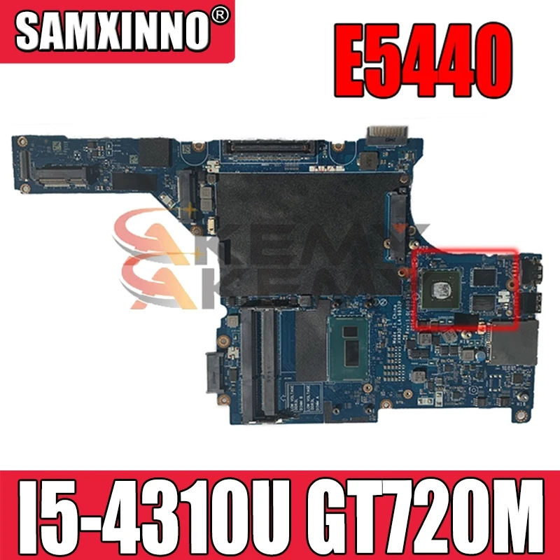 

Akemy For DELL E5440 Laptop Motherboard VAW30 LA-9832P With SR1EE I5-4310u 2.0GHz N14M-GE-S-A2 GT720M 100% Tested