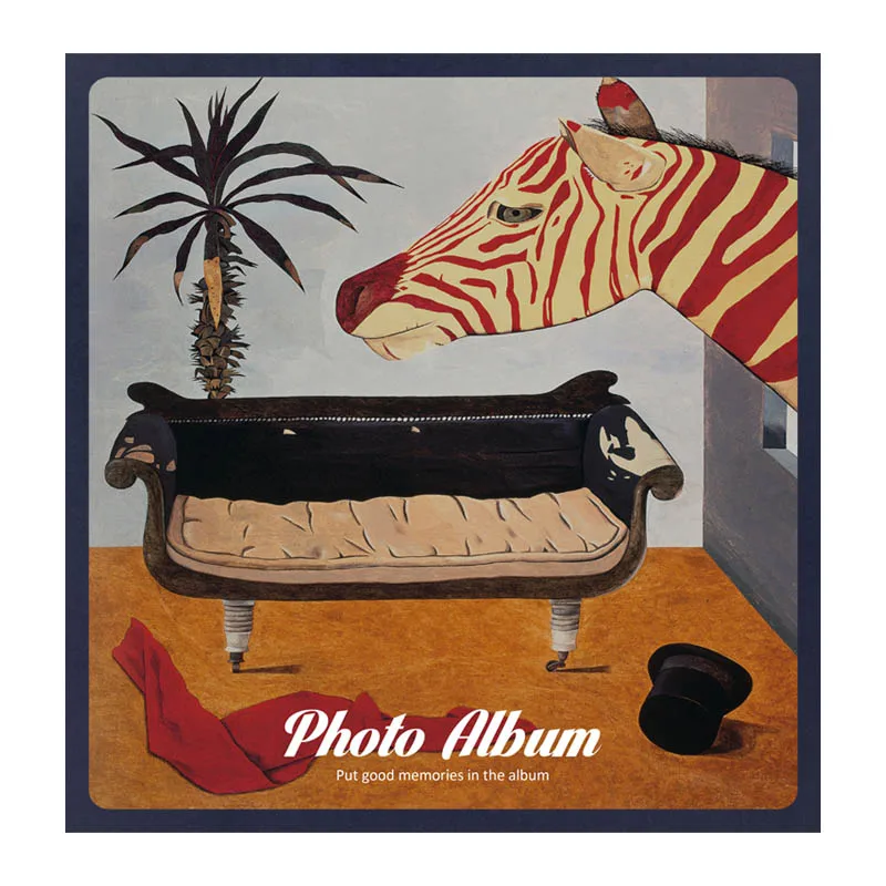 

Милая фотография «сделай сам», Детская квадратная фотография для путешествий, фотоальбом с белыми страницами, Большой альбом для скрапбуки...