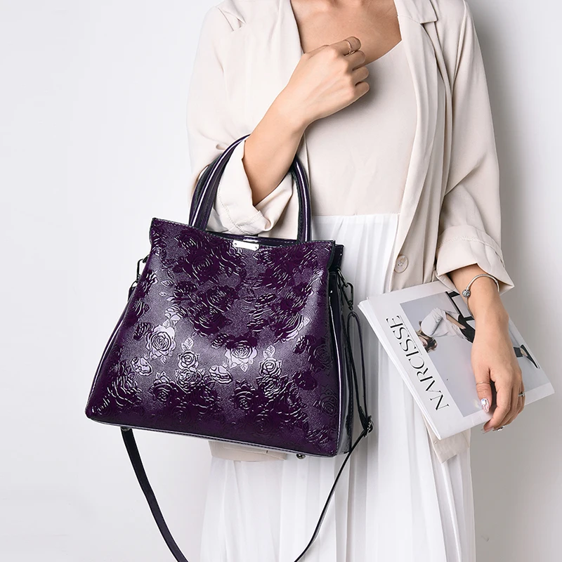 2020 New 2-piece Set Luxury Handbags Women Bag Designer Fashion Print Pu Leather Brand Lady Shoulder Messenger Bags With Wallet | Багаж и