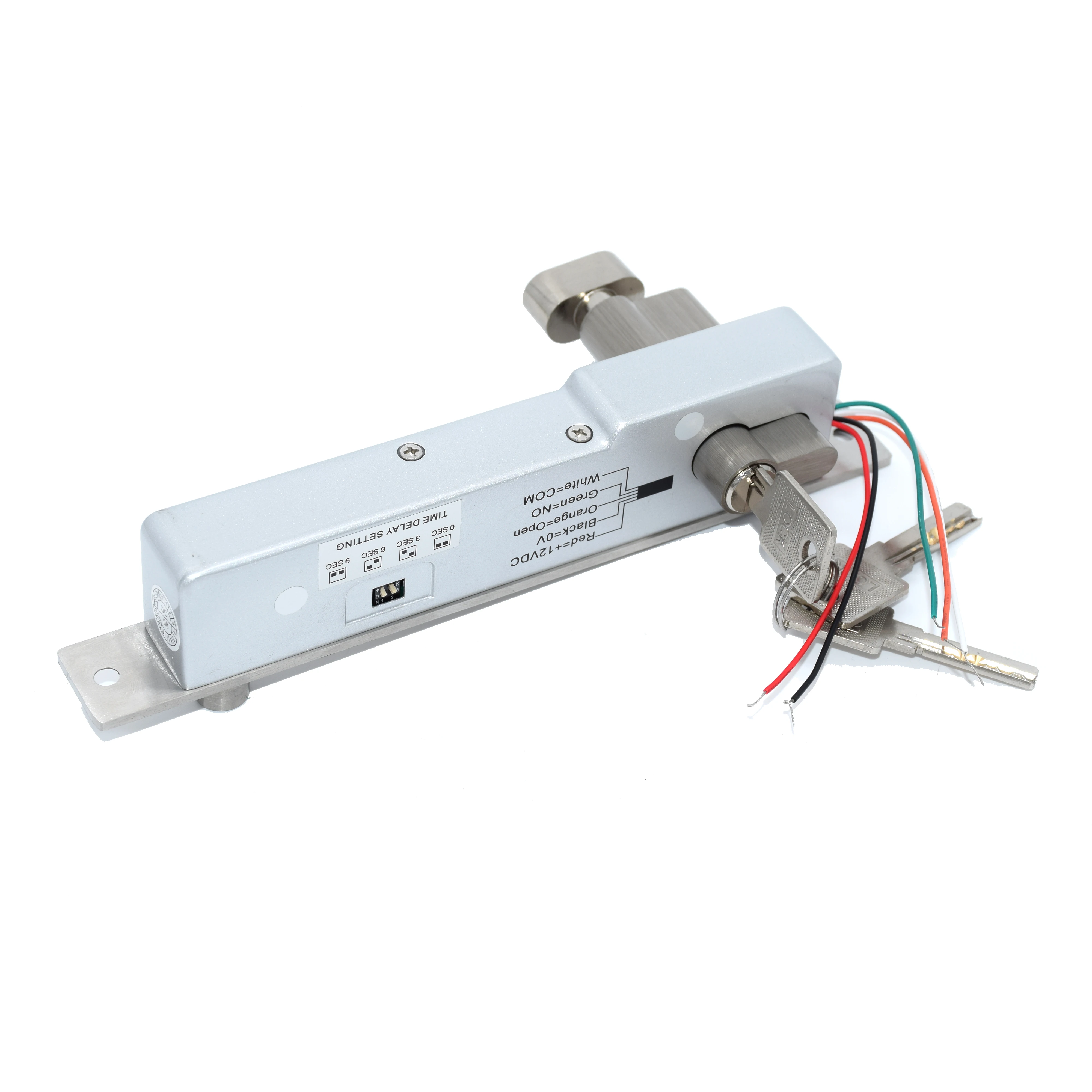 DC12V не безопасное нет Тип домофоны с Морт Замок баллонный ключ|Электрический