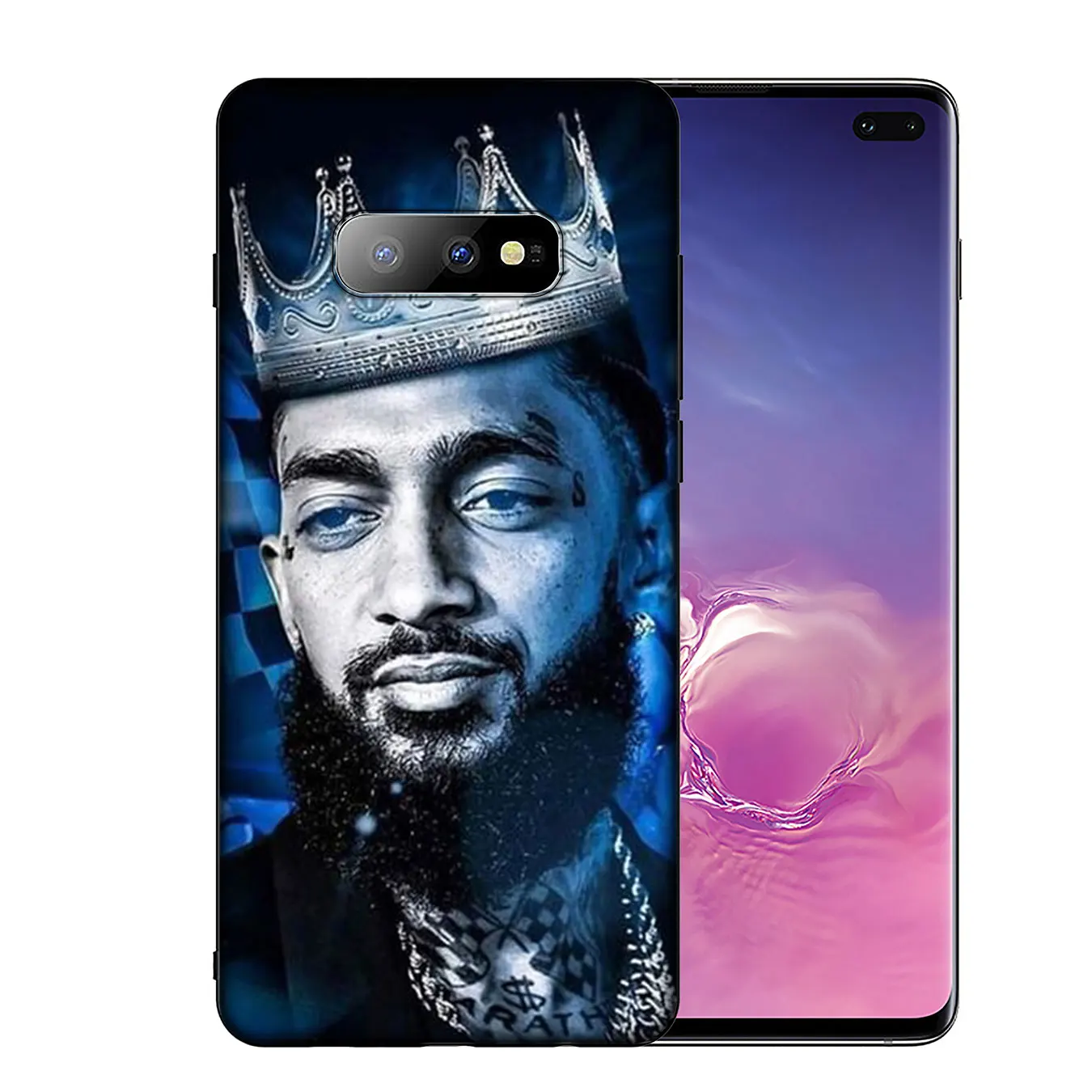 Чехол для телефона nipley Hussle мягкий силиконовый чехол Samsung Galaxy S20 Ultra S10 Lite S9 S8 Plus S6 S7