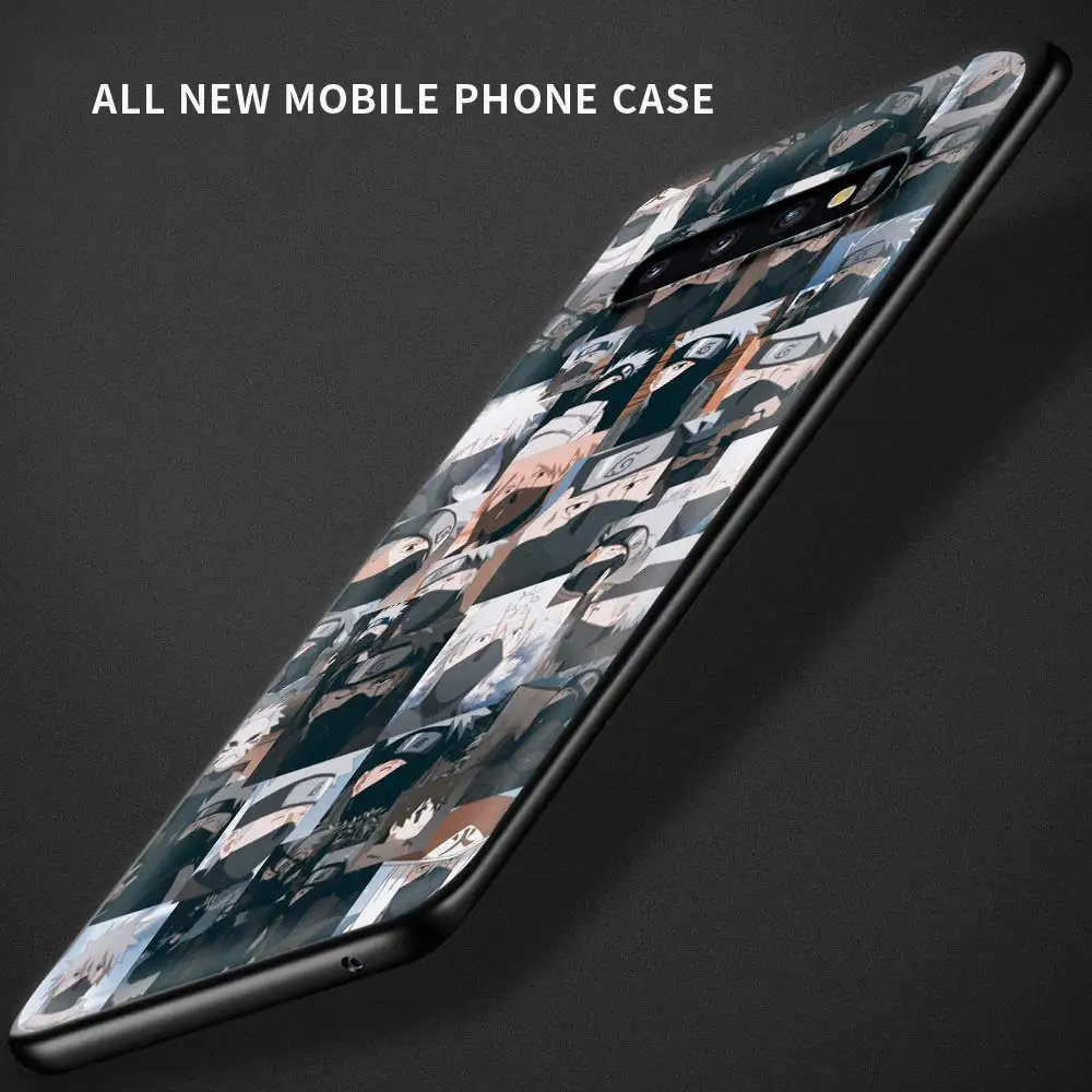 

Phone Case Cover for Samsung Galaxy S20 FE S10 S10E S20 Ultra 5G S9 S8 Plus S7 Egde Silicone Coque Anime Naruto Hatake Kakashi