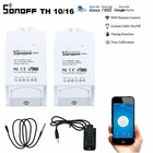 Смарт-переключатель Sonoff TH10TH16 с Wi-Fi, датчиком температуры и влажности